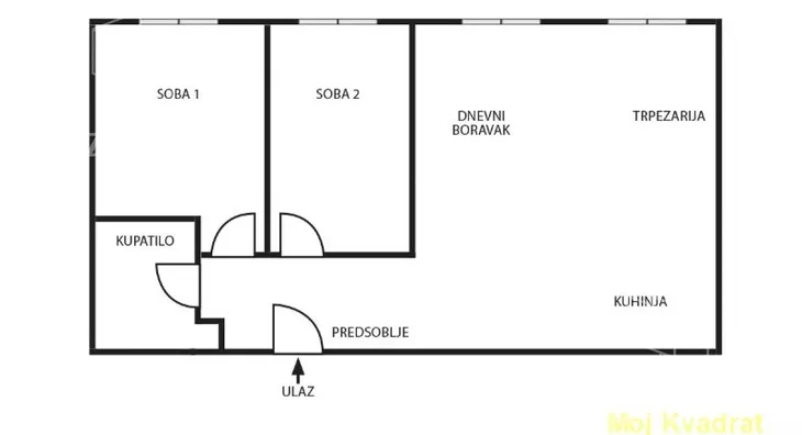 Trosoban stan | 4zida