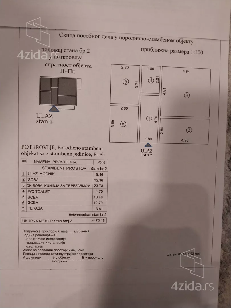 2-etažna kuća | 4zida