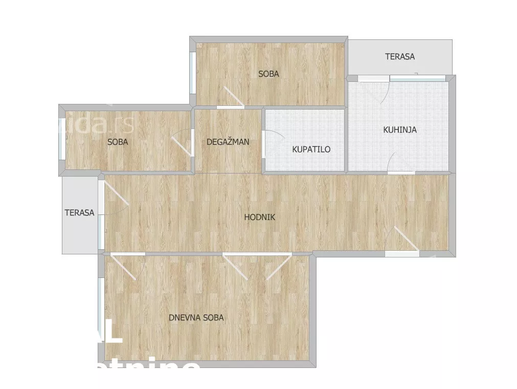 Troiposoban stan | 4zida