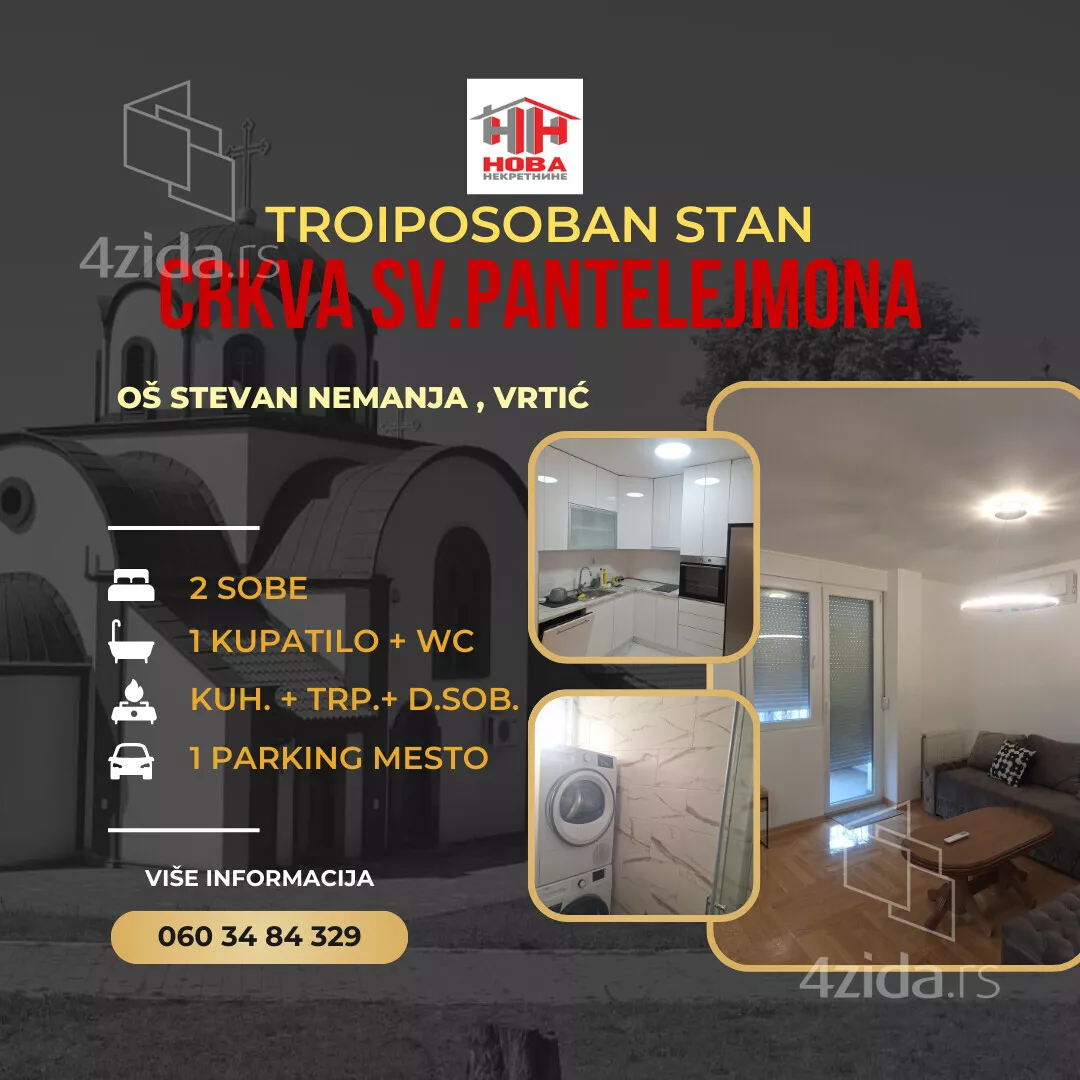 Trosoban stan | 4zida