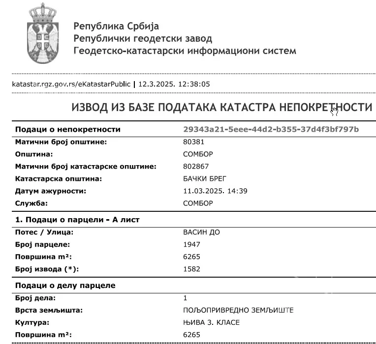 Poljoprivredno zemljište | 4zida