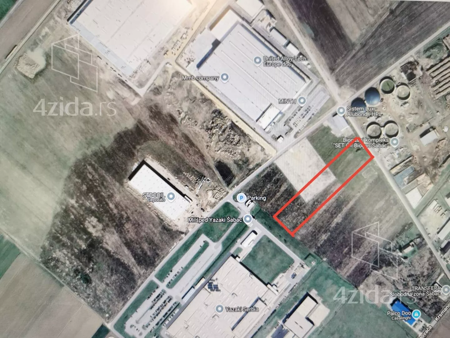 Industrijsko zemljište | 4zida