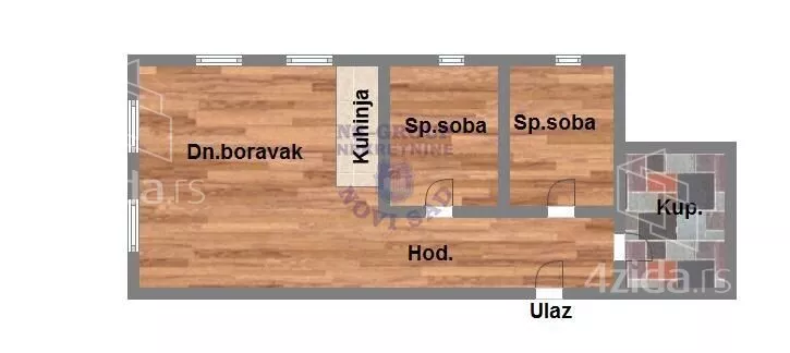 Dvoiposoban stan | 4zida