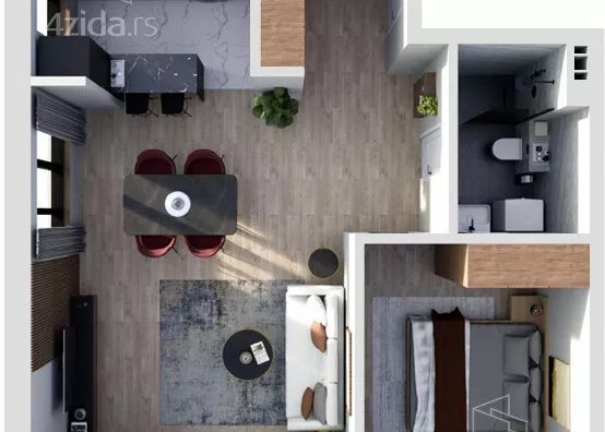 Dvosoban stan | 4zida