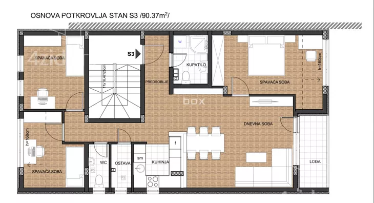 Troiposoban stan | 4zida