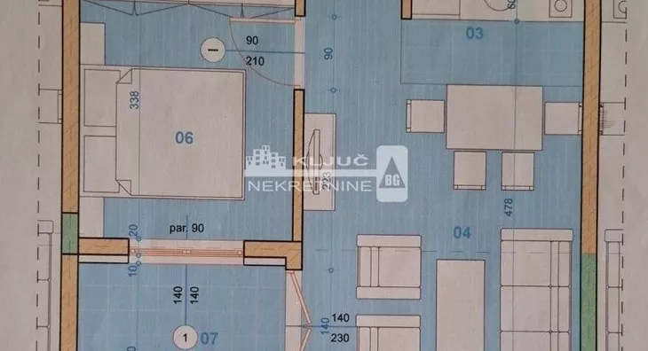 Jednoiposoban stan | 4zida