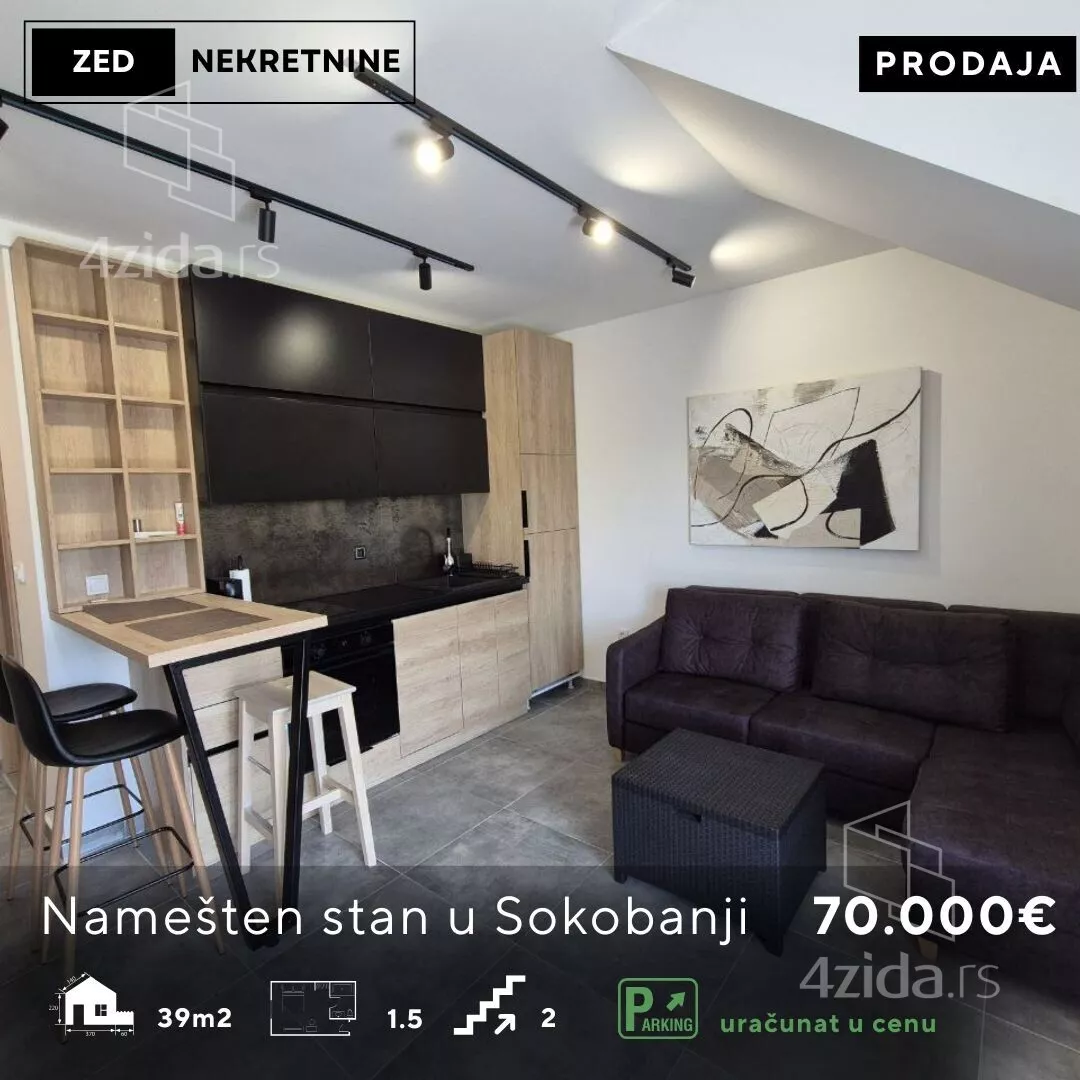 Jednoiposoban stan | 4zida
