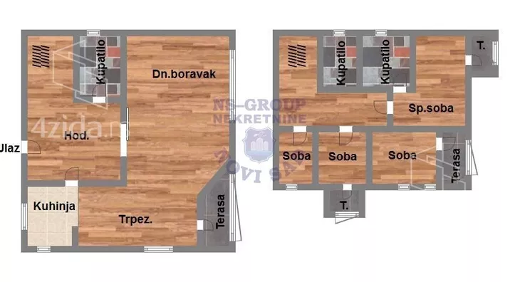 3-etažna kuća | 4zida