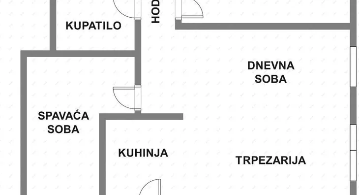 Trosoban stan | 4zida