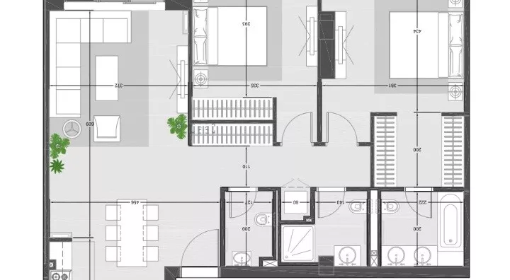 Trosoban stan | 4zida