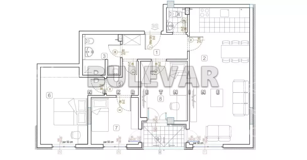 Troiposoban stan | 4zida