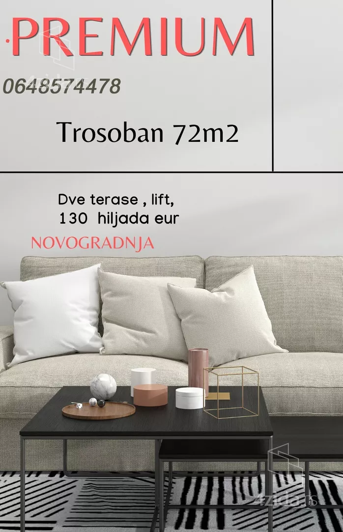 Trosoban stan | 4zida