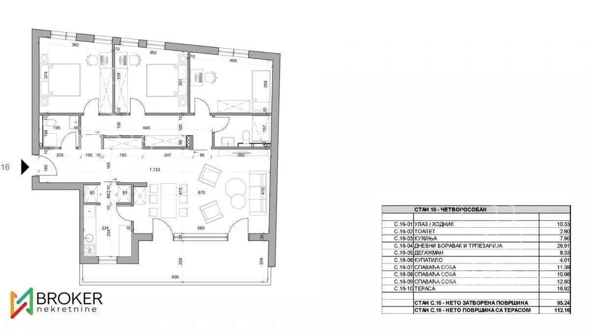 Četvorosoban stan | 4zida