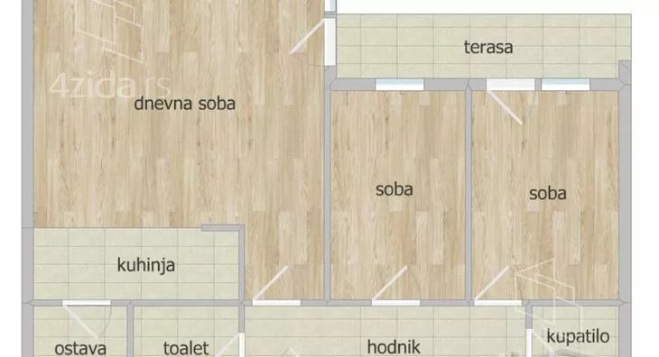 Dvoiposoban stan | 4zida