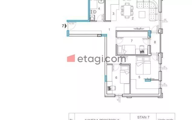 Troiposoban stan | 4zida