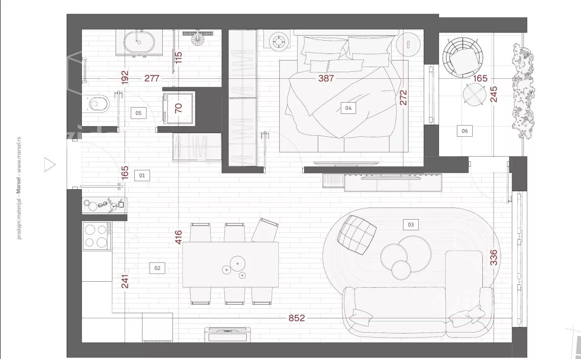 Dvosoban stan | 4zida