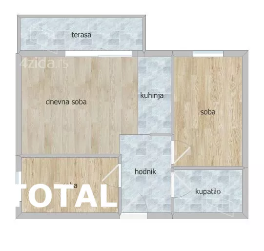 Dvoiposoban stan | 4zida