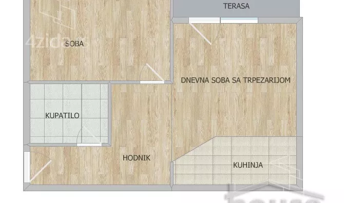 Dvosoban stan | 4zida