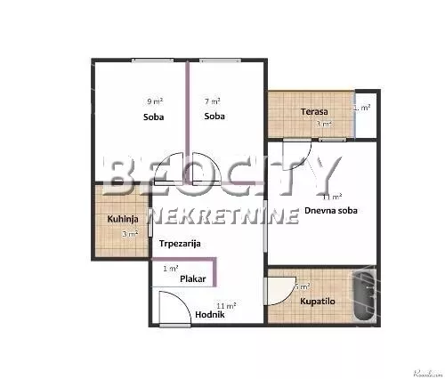 Dvoiposoban stan | 4zida