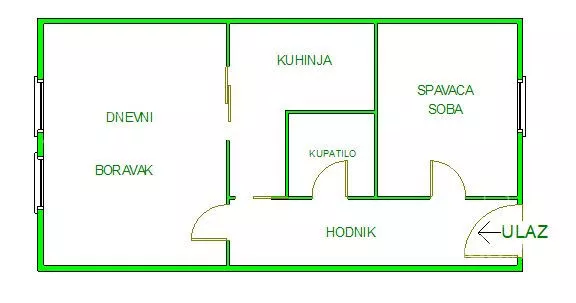 Dvosoban stan | 4zida