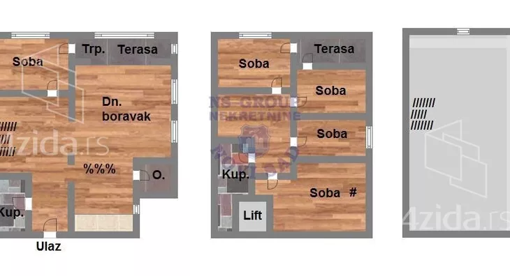 Petoiposoban stan | 4zida