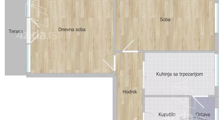 Dvosoban stan | 4zida