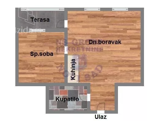 Jednoiposoban stan | 4zida