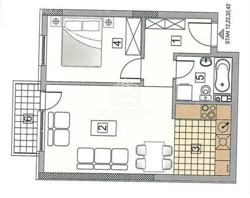 Dvosoban stan | 4zida