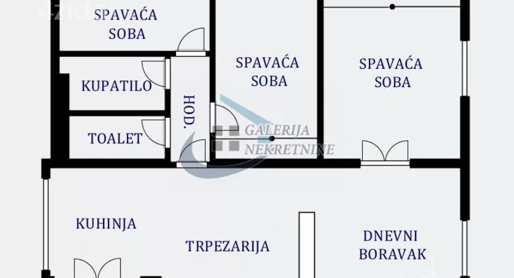 Troiposoban stan | 4zida