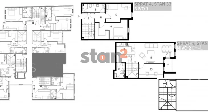 Troiposoban stan | 4zida