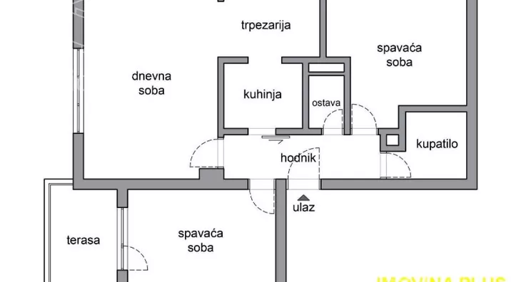 Trosoban stan | 4zida