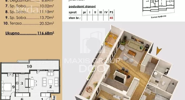 Četvorosoban stan | 4zida