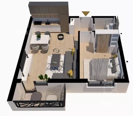 Jednoiposoban stan | 4zida