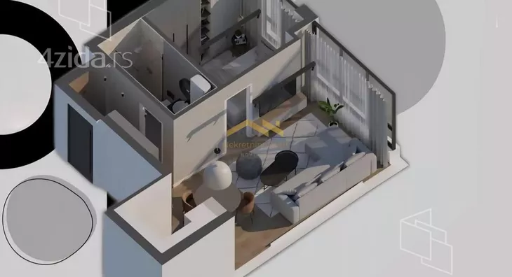 Dvosoban stan | 4zida