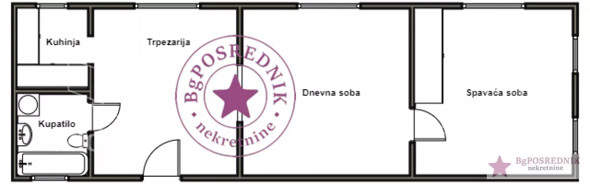 Dvosoban stan | 4zida