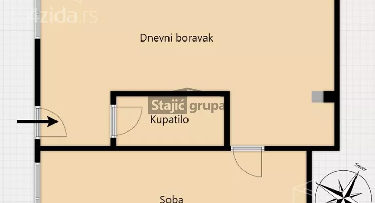Dvosoban stan | 4zida