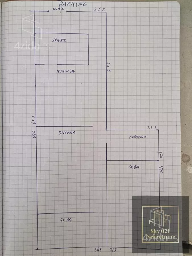 Trosoban stan | 4zida