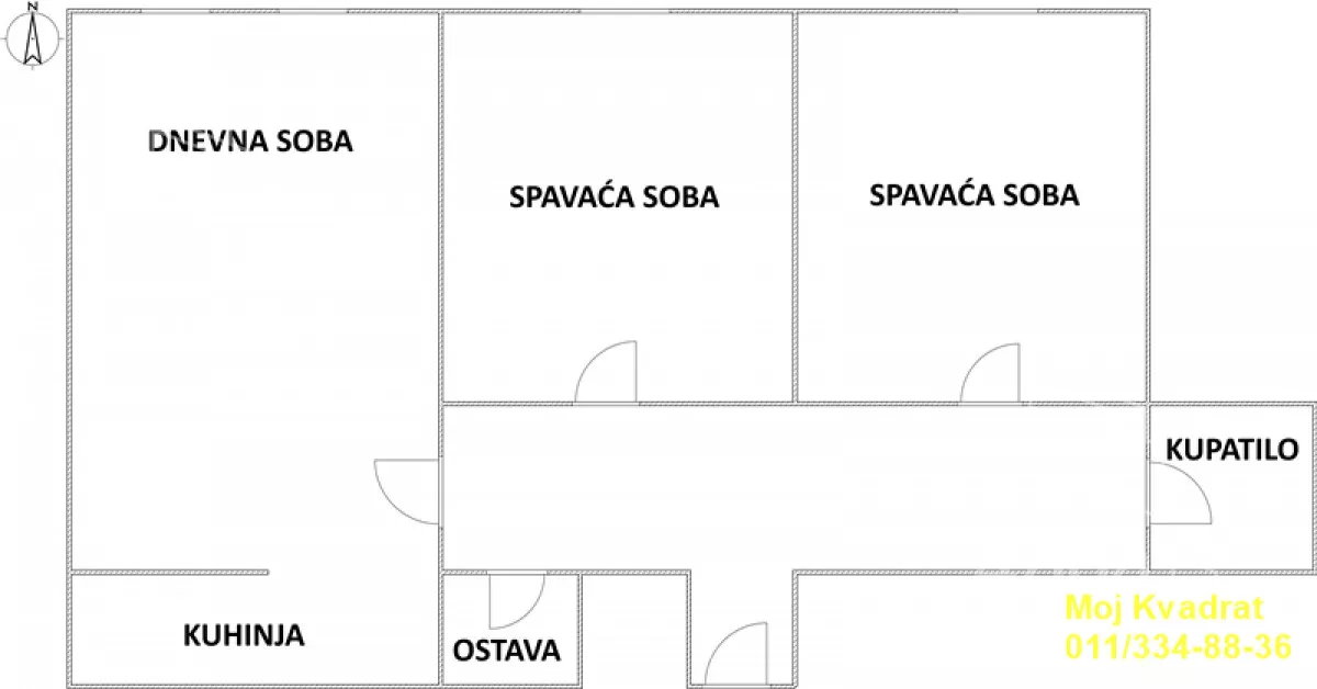 Dvoiposoban stan | 4zida