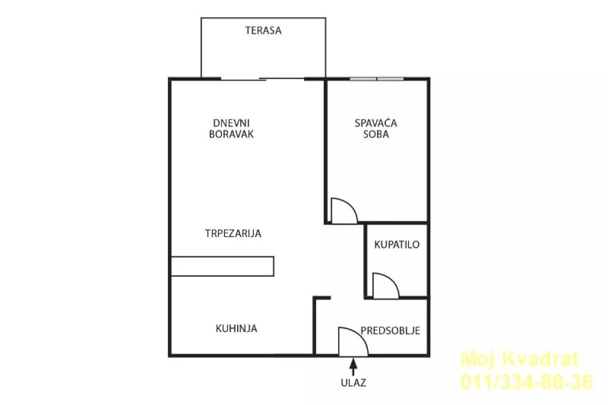 Dvosoban stan | 4zida