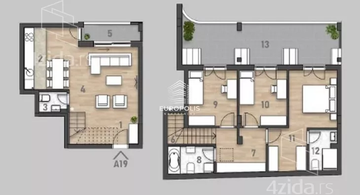 Četvorosoban stan | 4zida