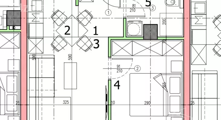 Jednoiposoban stan | 4zida