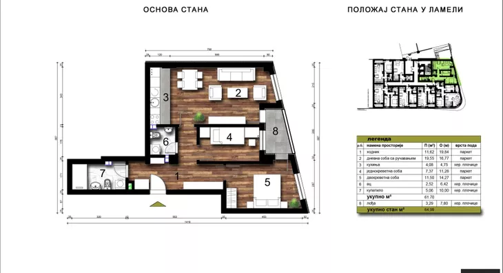 Dvoiposoban stan | 4zida