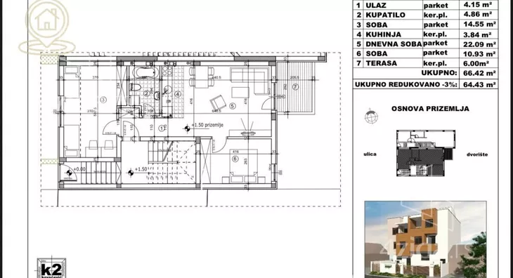 Trosoban stan | 4zida