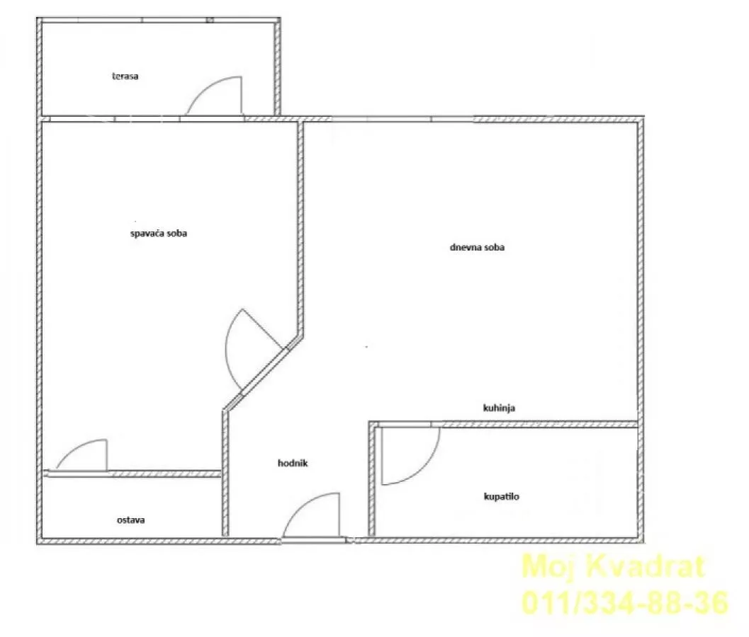 Dvosoban stan | 4zida