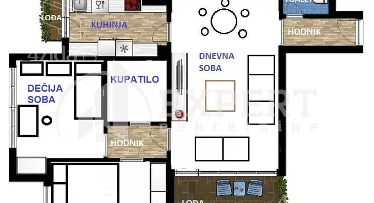 Dvoiposoban stan | 4zida