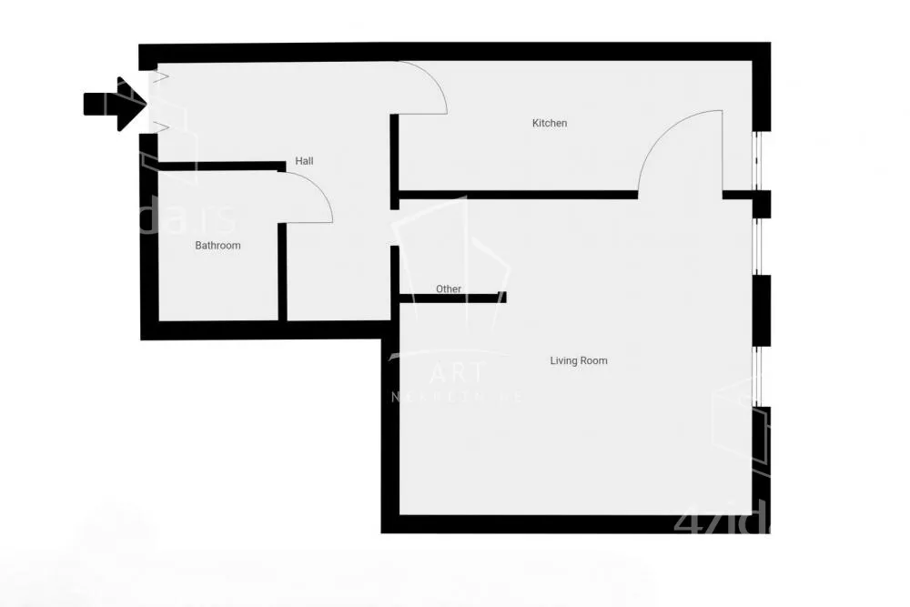 Jednosoban stan | 4zida