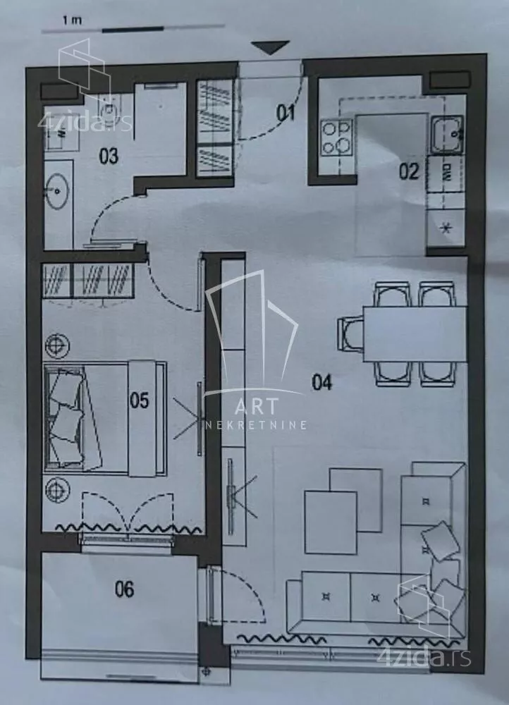 Dvosoban stan | 4zida