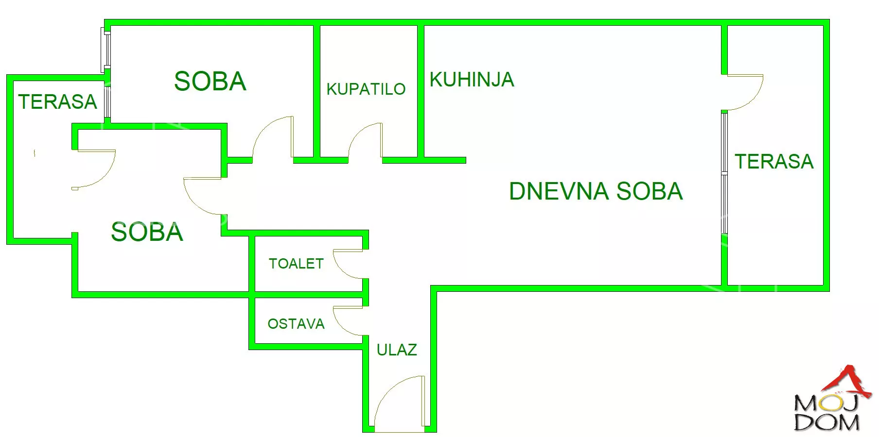 Dvoiposoban stan | 4zida