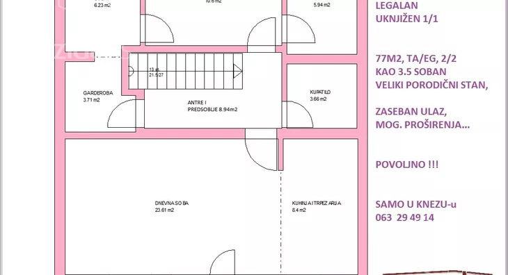 Trosoban stan | 4zida