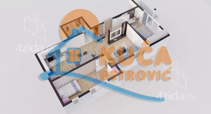 Dvoiposoban stan | 4zida